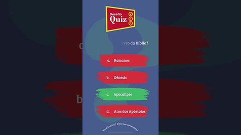 Quiz Bíblico #02 - Você é capaz de acertar todas em menos de 60 segundos? #Shorts