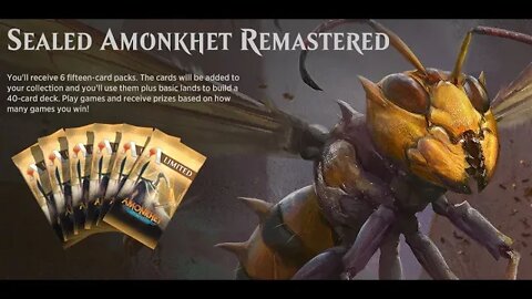 Amonkhet Remastered Sealed event! Can I make it to the top?!