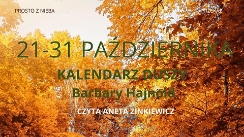 21 31 października KALENDARZ DUSZY BARBARA HAJNOLD