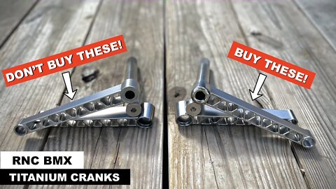 ** ARE THESE TITANIUM CRANKS SAFE TO BUY NOW? ** Rnc Super Lite Cranks Update And Addressing "DRAMA"