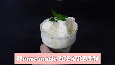 Easy Homemade Ice Cream Recipe with Just Two Ingredients! 🍦