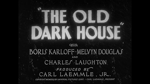 The Old Dark House (1932)