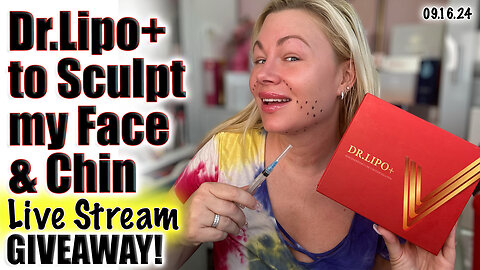 Live Dr.Lipo+ To Sculpt my Face & Chin! Give Away! AceCosm.com , code Jessica10 saves you money