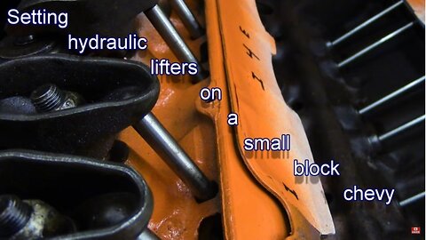 How to set Small Block Chevy Hydraulic Lifters