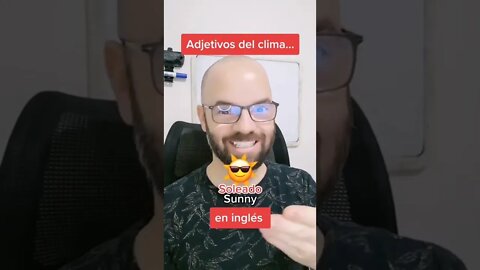 Adjetivos del clima en Inglés - Inglés con James #shorts