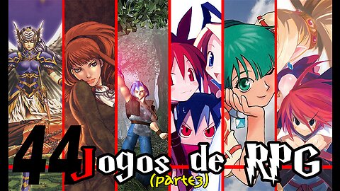 Jogos clássicos, e meu primeiro rpg - 44 jogos de RPG