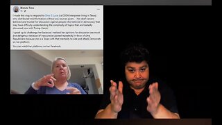 ASL only - Gina’s response to deaf liberal’s attacks