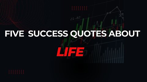 Quotes About Life Success