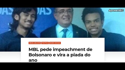 MBL pede impeachment de Bolsonaro e vira a piada do ano