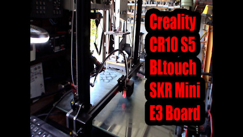 Creality CR10 S5, SKR Mini E3 2.0, Bltouch upgrade repair, TMC 2209 Marlin 2.0