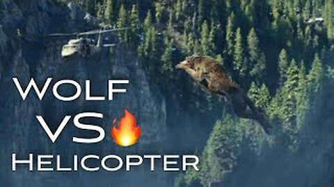 Giant Wolf Attack Scene - Wolf vs Helicopter - Rampage (2018) Movie Clip HD