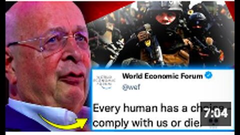 WEF Declare 'We Are Gods, if You Stand in Our Way, You Will Die'