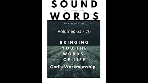 Sound Words, God's Workmanship