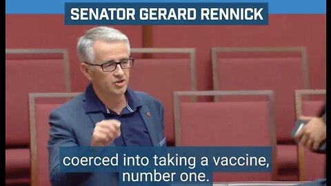 Senator Gerard Rennick Australia tell it how it is at a Senate hearing Covid 19 vaccine damage