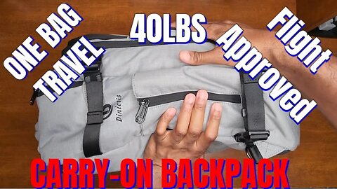 Everything You Need to Know About This Carry On Travel Backpack