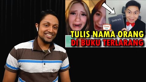 Heriss Skuyy | MEREKA KAGET! NAMA MEREKA ADA DI BUKU TERLARANG 😱😱😱 - OME TV INTERNASIONAL REACTION