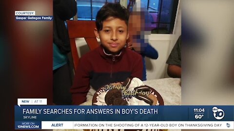 Family desperate for answers in death of 12-year-old Skyline boy