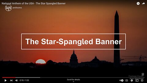 The United States National Anthem is known as "The Star-Spangled Banner.