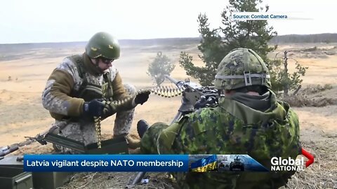 Russia-Ukraine conflict- Canadian forces in Latvia prepare amid tensions