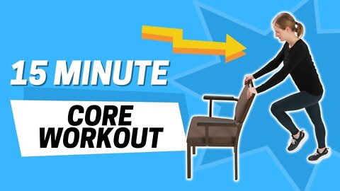 15 Minute Seated Core Workout For Beginners