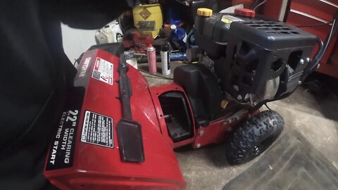 Craftsman 179cc 22" Snow Blower Build P3: How Upgrade Impeller & FIX BELT SLIPPING OFF