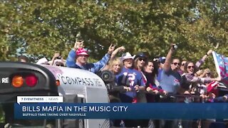 Bills Mafia takes over Nashville ahead of MNF matchup