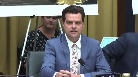 Rep Matt Gaetz Gets DHS Secretary To ADMIT Something Shocking