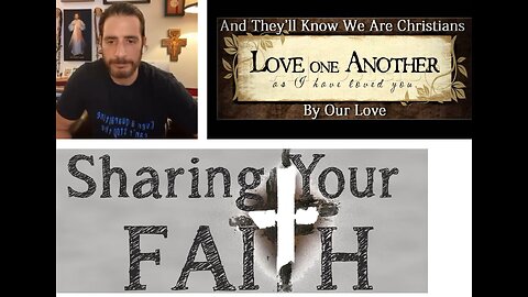 Jonathan Roumie is urging us to share our faith but to allow LOVE to be the motivation of sharing