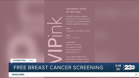 Free Breast Cancer Screening