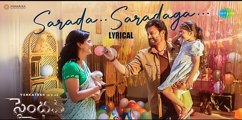 Sarada saradaga - lyrics | venkatesh daggubati | New song