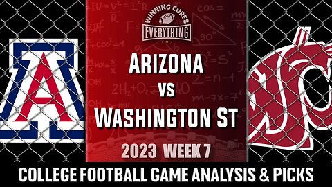 Arizona vs Washington State Picks & Prediction Against the Spread 2023 College Football Analysis