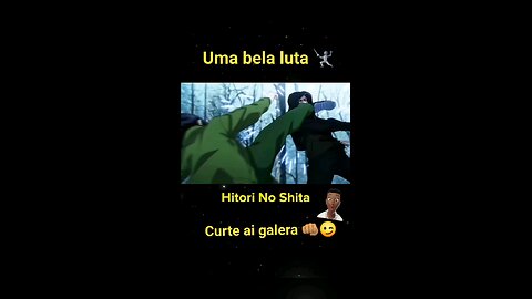 um anime que tem uma luta muito top 🥊🤺💥