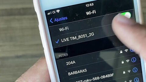 Mini Tutorial - Como conectar na rede sem fio iphone IOS