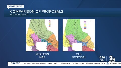 Baltimore County Council redraws legislative district map