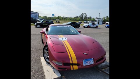 Tidewater Sports Car Club at Virginia Motorsports park Corvette