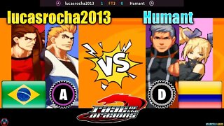 Rage of the Dragons (lucasrocha2013 Vs. Humant) [Brazil Vs. Colombia]