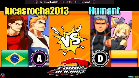 Rage of the Dragons (lucasrocha2013 Vs. Humant) [Brazil Vs. Colombia]