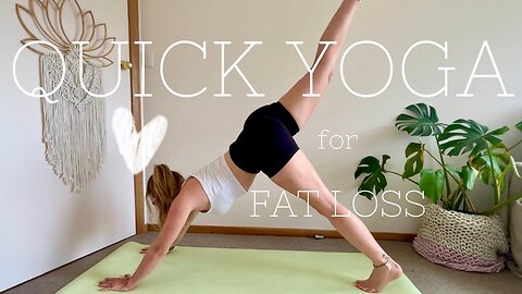 Yoga for Losing Fat (Quick Fat Burning Yoga)