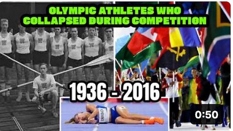 Compilation of Olympic Athletes Who Collapsed During Competition (1936-2016)