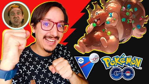 QUICO DESTRUINDO os times com sua BOLA QUADRADA! Greedent MITANDO! Pokémon GO