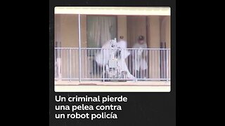 Delincuente atrincherado en un motel es neutralizado por un robot en Texas