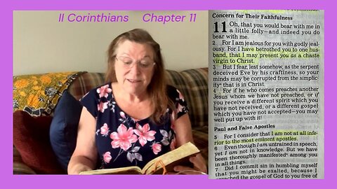 II Corinthians 11 : 04/27/24 (Uploaded 06/10/24)