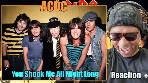 ACDC You Shook Me All Night Long Reaction!