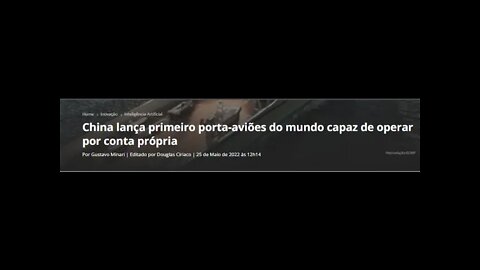 China lança primeiro porta-aviões do mundo capaz de operar por conta própria