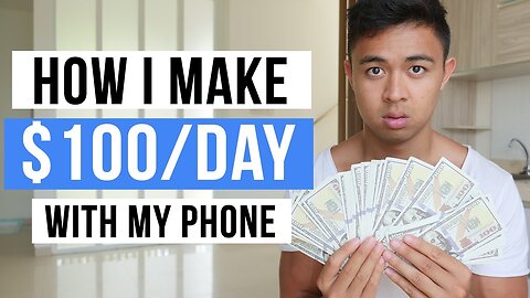 How To Make Money Online With Your Phone in 2022 (For Beginners)