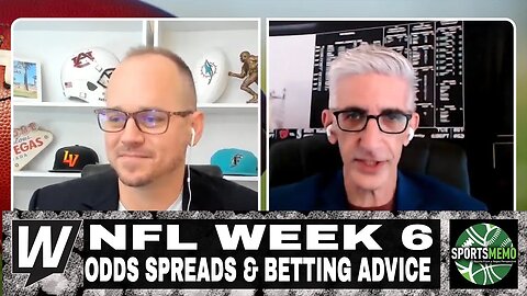 The Opening Line Report | 2023 NFL Season Week 6 Odds & Spreads | NFL Betting Advice | Oct 9