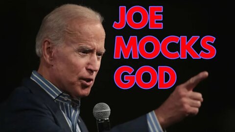 Joe Biden MOCKS GOD, Blames EXXON Mobile for EXPLODING Gas Prices!