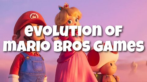 Evolution of Mario Bros Game