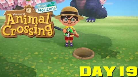 Animal Crossing: New Horizons Day 19 - Nintendo Switch Gameplay 😎Benjamillion