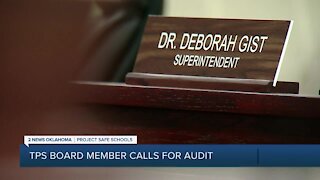 SCHOOL BOARD MEMBER CALLS FOR FORENSIC AUDIT ON TPS